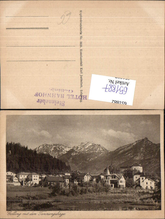 651887,Golling a. d. Salzach m. d. Tennengebirge