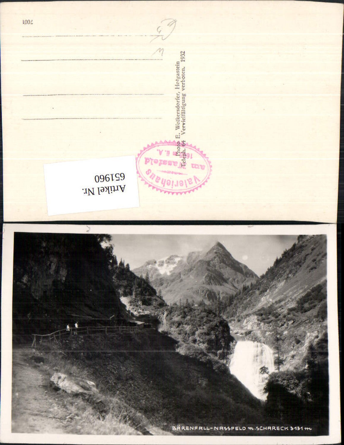 651960,Bärenfall Nassfeld Schareck Naßfeld Bad Gastein Böckstein