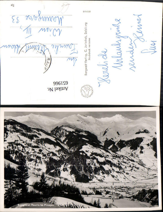651966,Foto Ak Rauris i. Pinzgau Wintersport