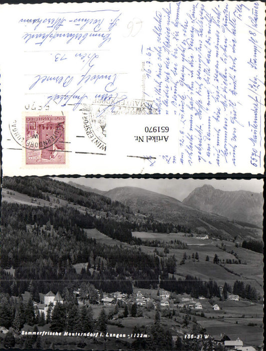651970,Foto Ak Mauterndorf i. Lungau