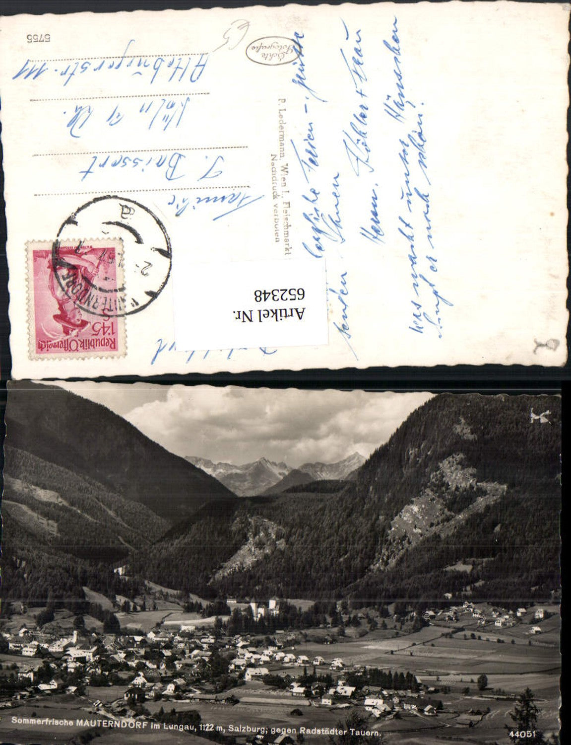 652348,Foto Ak Mauterndorf geg. Radstädter Tauern