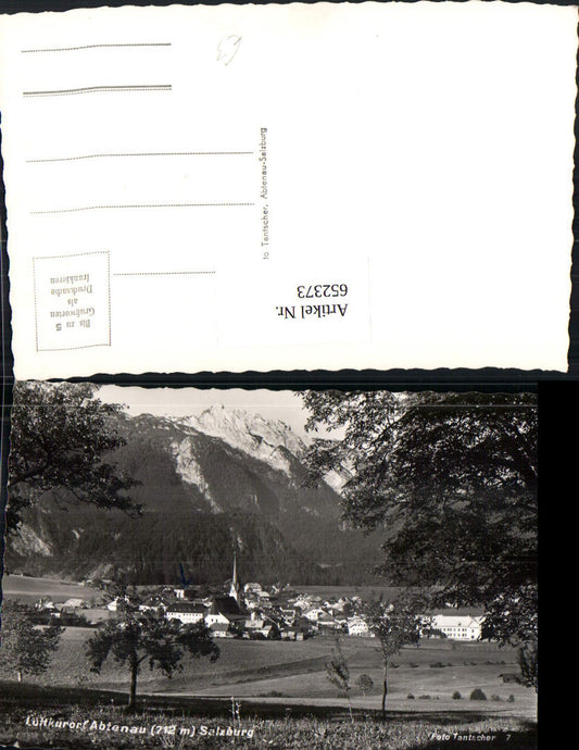 652373,Foto Ak Abtenau Ansicht