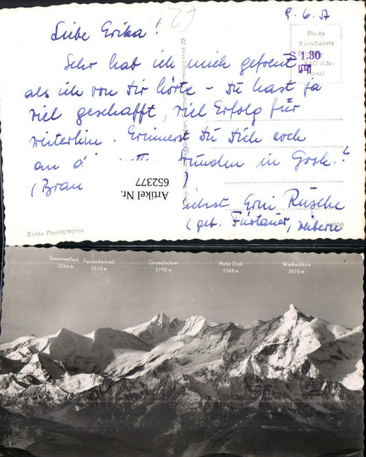 652377,Foto Ak Fernblick v. Hochkönig Mühlbach am Hochkönig