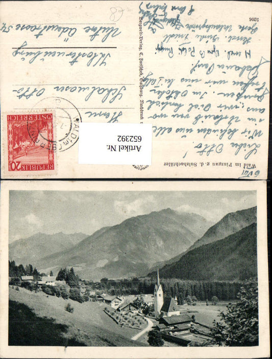 652392,Wald im Pinzgau g. d. Sulzbachtäler