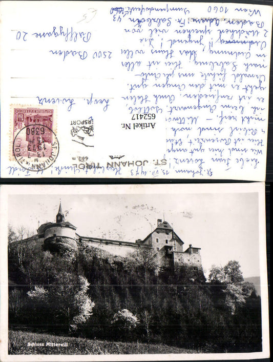 652417,Foto Ak Schloss Mittersill