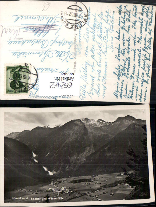 652462,Krimml m. d. Seekar u. Wasserfälle