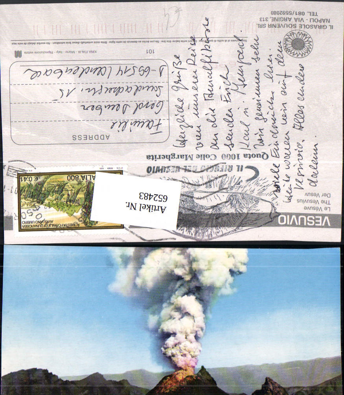 652483, Vesuvius Vesuvius Volcano Eruption