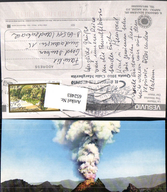 652483, Vesuvius Vesuvius Volcano Eruption