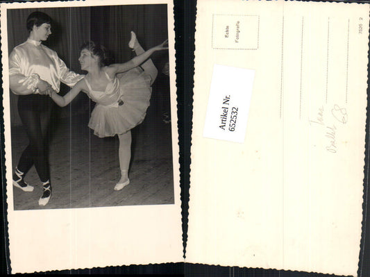 652532,Foto Ak Tanzen Ballett Frauen