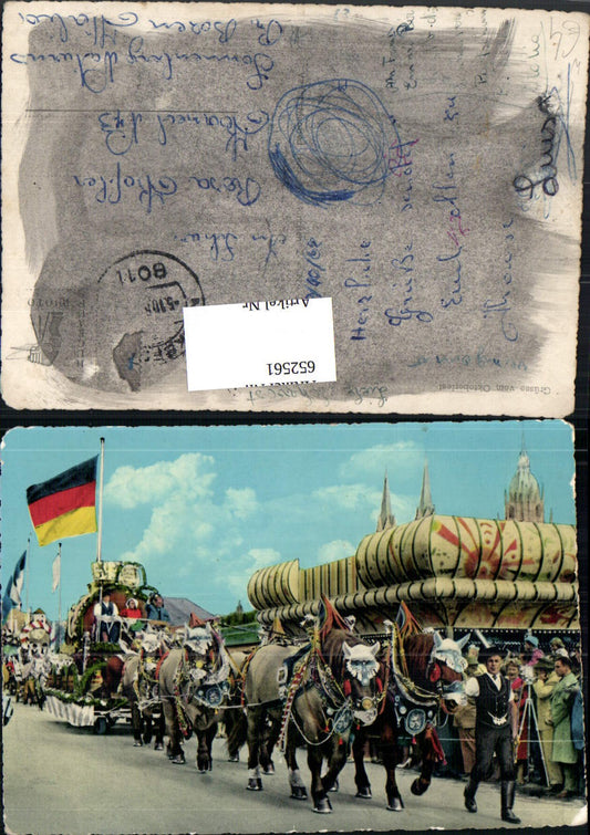652561, Munich Oktoberfest Beer Carriage Float