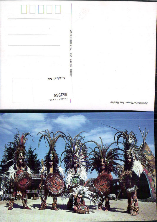 652568, Aztec dancers from Mexico Mexico Indians Aztecs Folk types