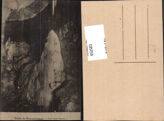 652583,Grotte de Remouchamps La Dame Blanche Höhle Grotte France