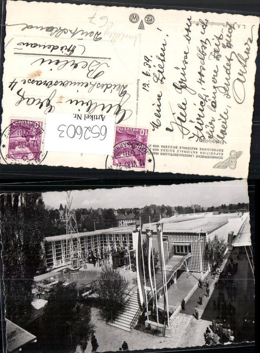 652603,Zürich Exposition Nationale Suisse 1939 Elektrizität Ausstellung