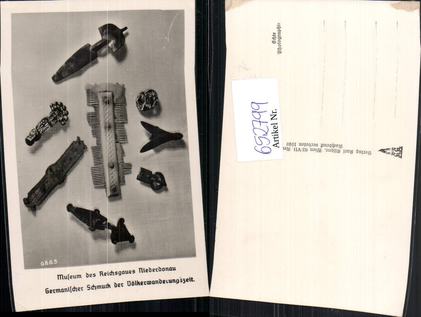 652799, Photo Ak Museum Germanic Protection Migration Period