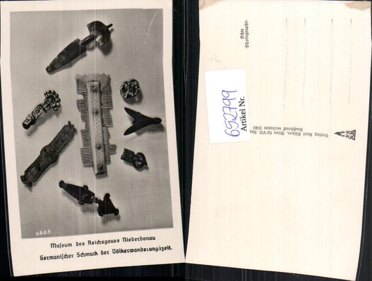 652799, Photo Ak Museum Germanic Protection Migration Period