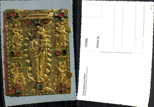 652800, Codex Millenarius Minor Benedictine Abbey Kremsmünster Religion