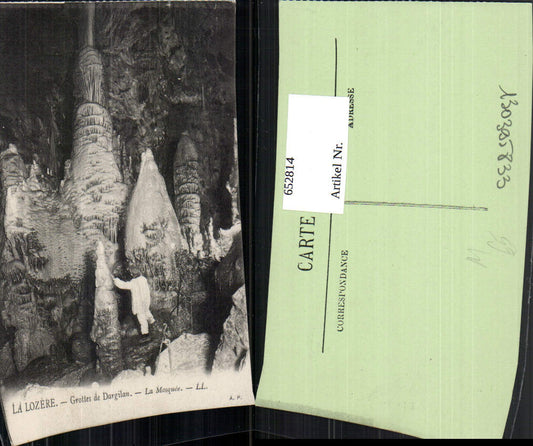 652814,La Lozere Grottes de Dargilan La Mosquee Grotte