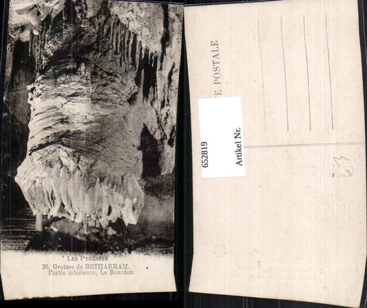 652819,Les Pyrenees Grottes de Betharram Partie inferieure Le Bourdon Grotte