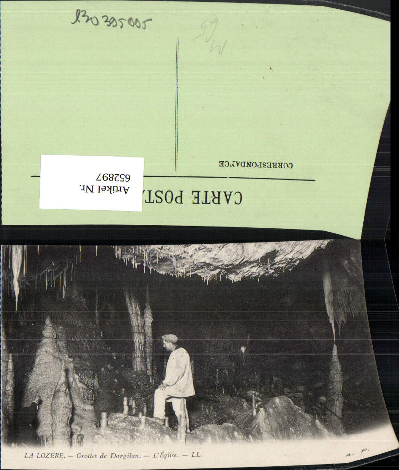 652897,La Lozere Grottes de Dargilan L Eglise Grotte Cave