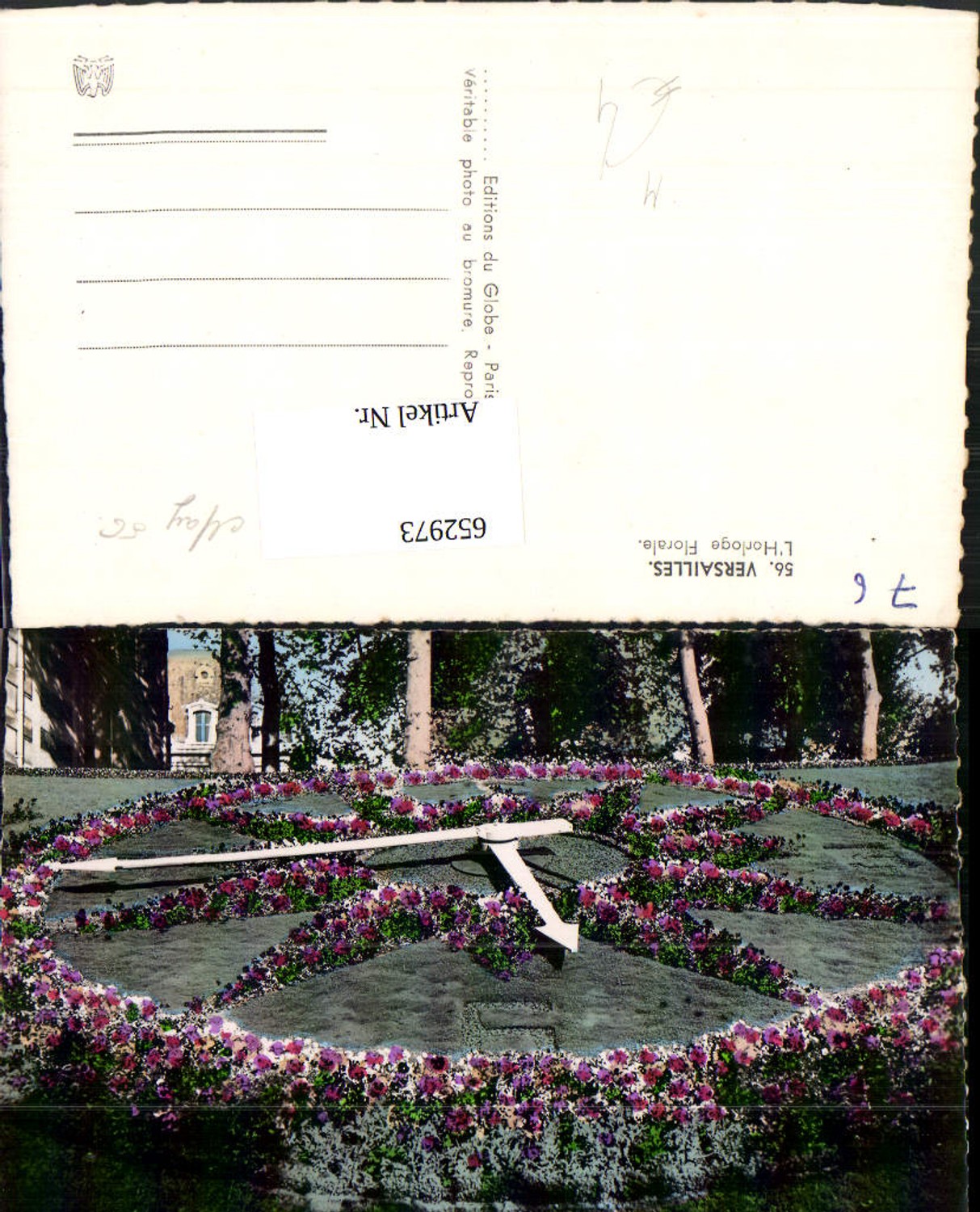 652973, Versailles Flower Clock L Horloge Florale Blumen France