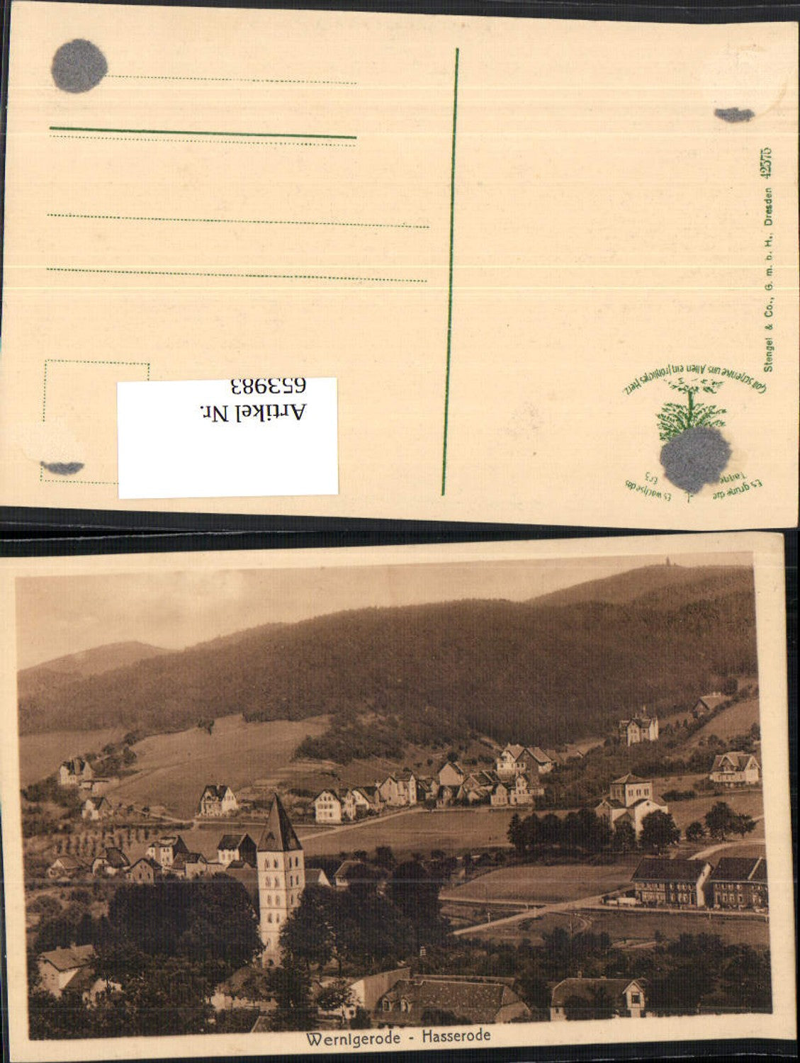 653983,Wernigerode im Harz Hasserode