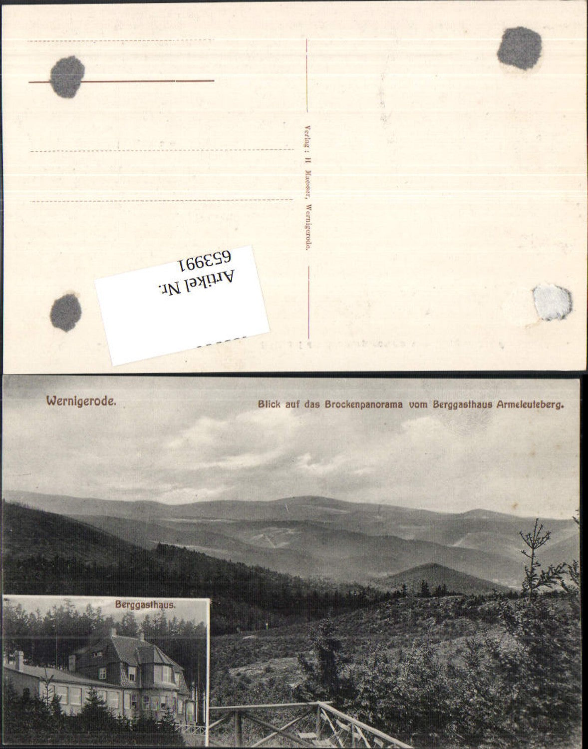653991,Wernigerode im Harz Berggasthaus Armeleuteberg