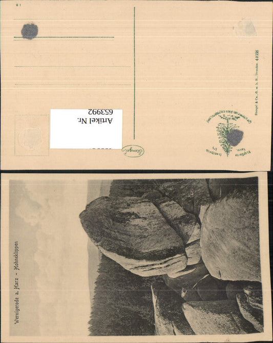 653992,Wernigerode im Harz Hohneklippen Felsen