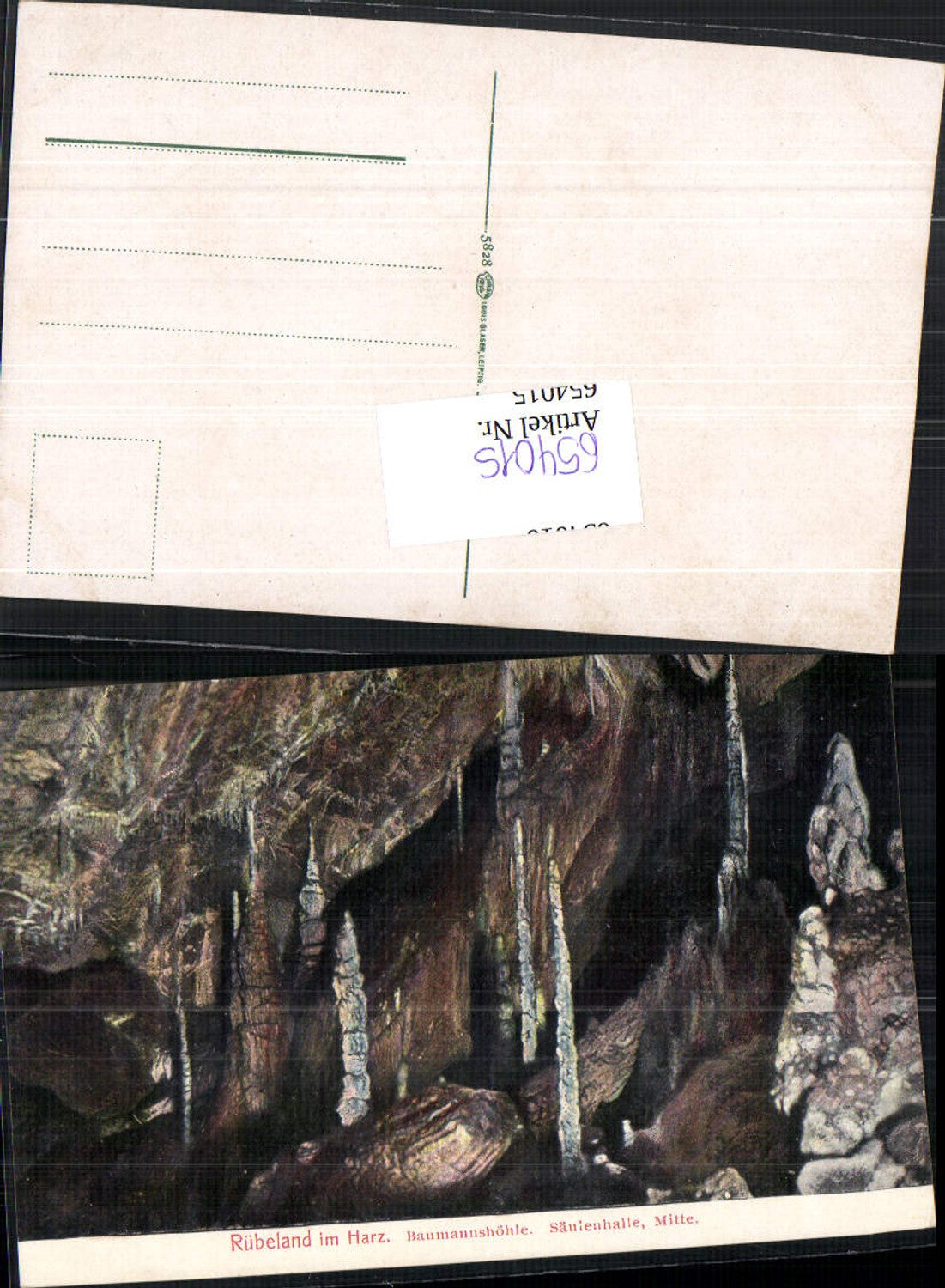 654015,Rübeland im Harz Baumannshöhle Höhle