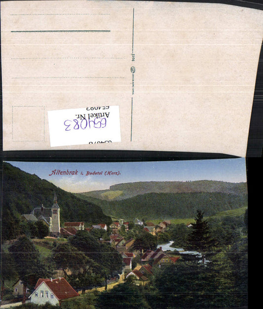 654083,Thale Altenbrak i. Bodetal Harz