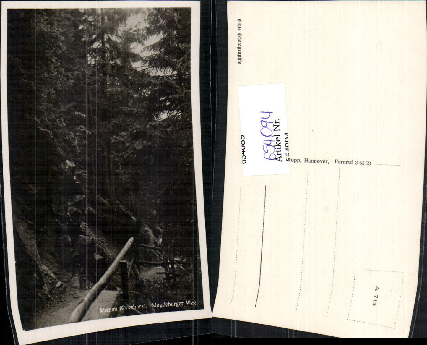 654094,Altenau Oberharz Magdeburger Weg Clausthal-Zellerfeld