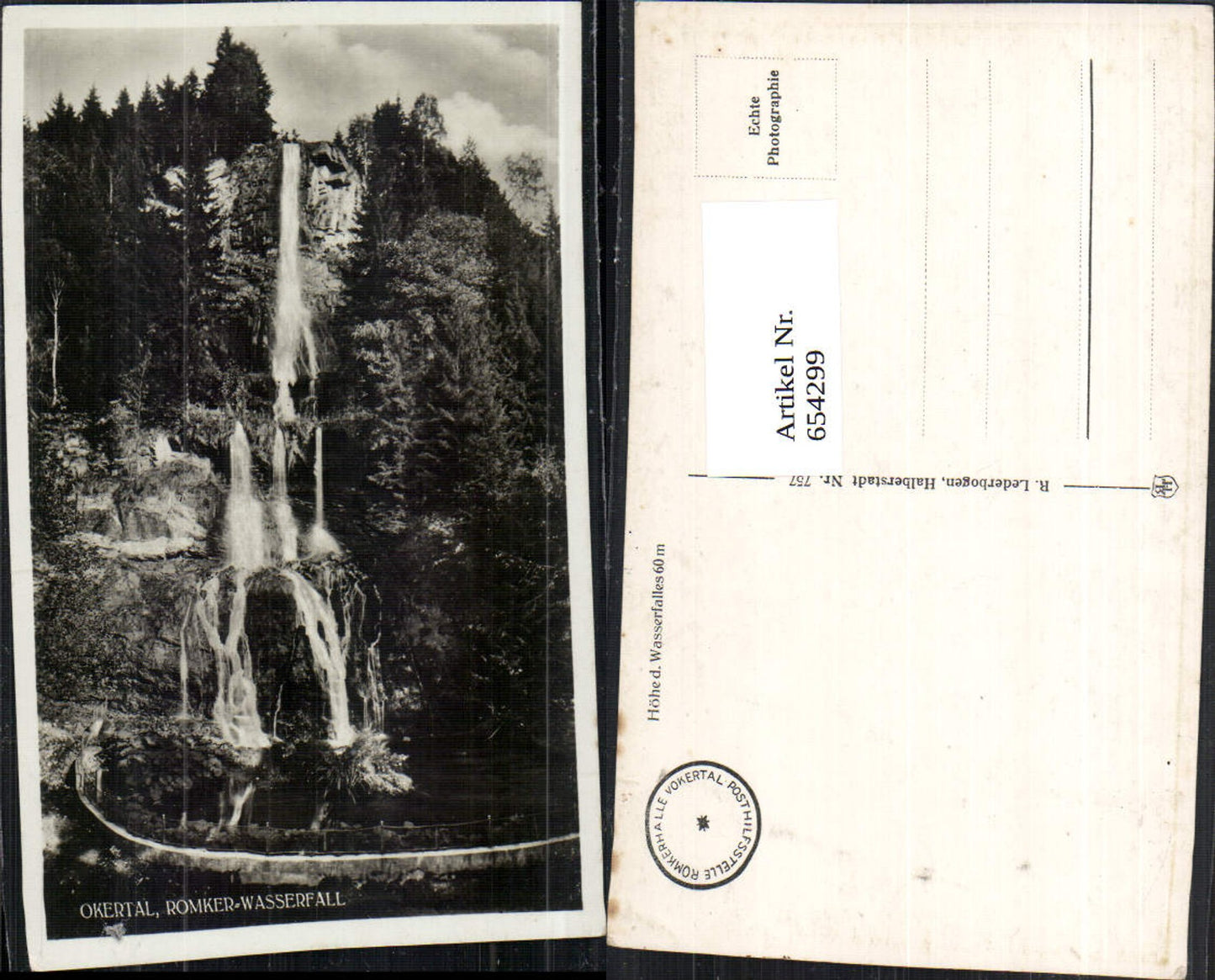 654299,Okertal im Harz Wasserfall