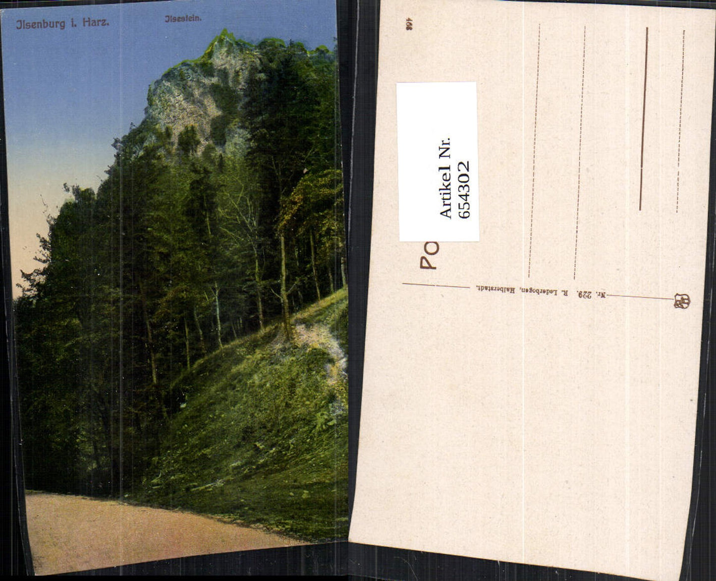 654302,Ilsenburg im Harz Ilsefälle Ilsenstein