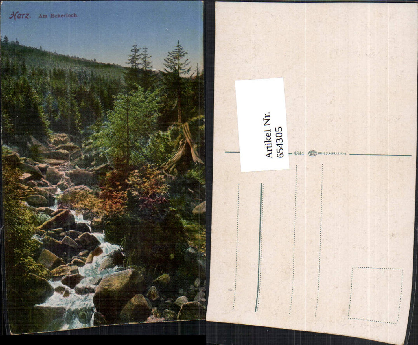 654305,Harz Am Eckerloch b. Wernigerode Schierke am Harz