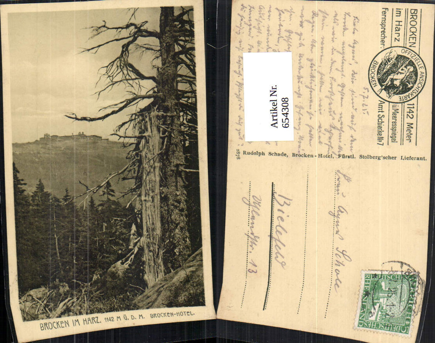 654308,Brocken am Harz Brocken Hotel Wernigerode