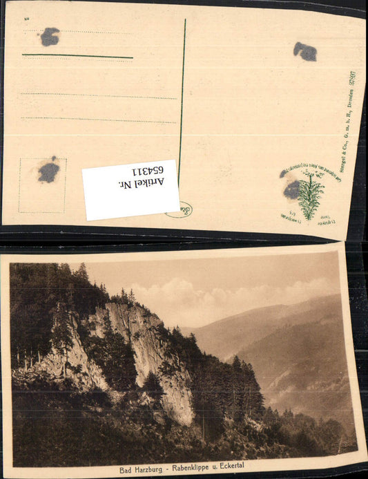 654311,Bad Harzburg Rabenklippe Eckertal