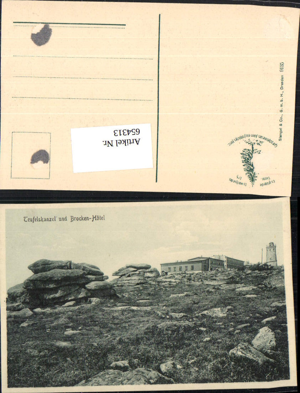 654313,Teufelskanzel am Brocken Hotel Wernigerode am Harz