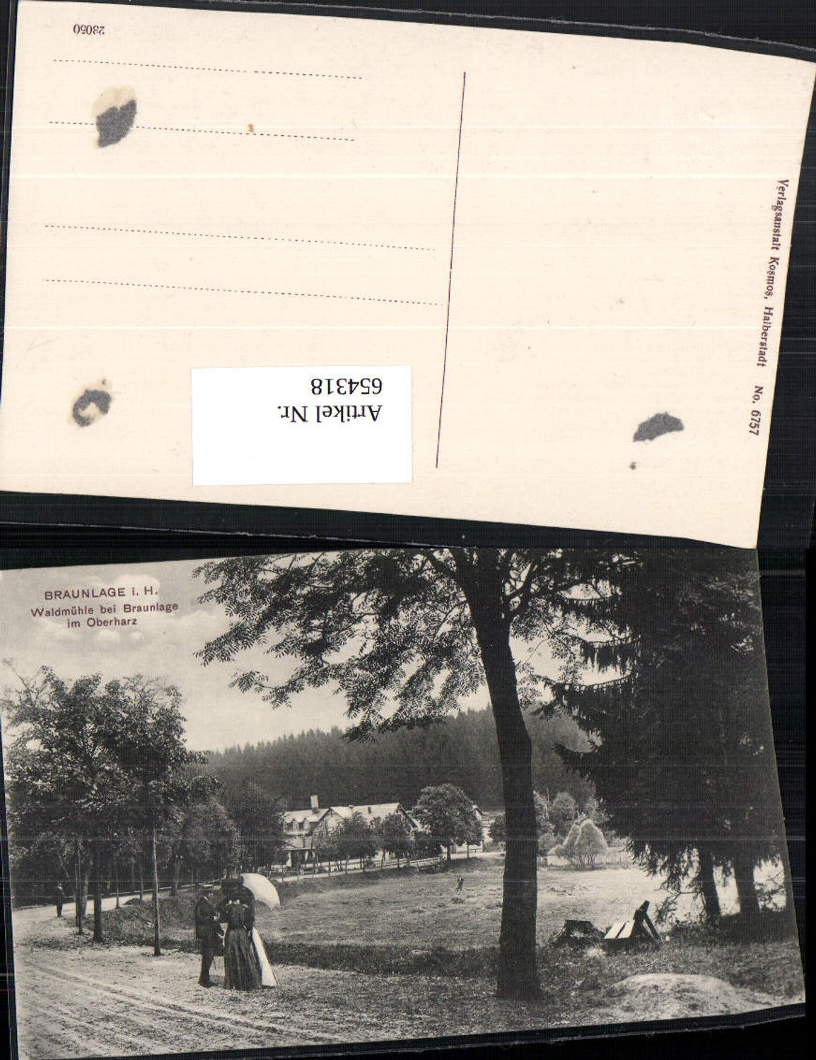 654318,Braunlage am Harz Waldmühle Oberharz Leute Weg