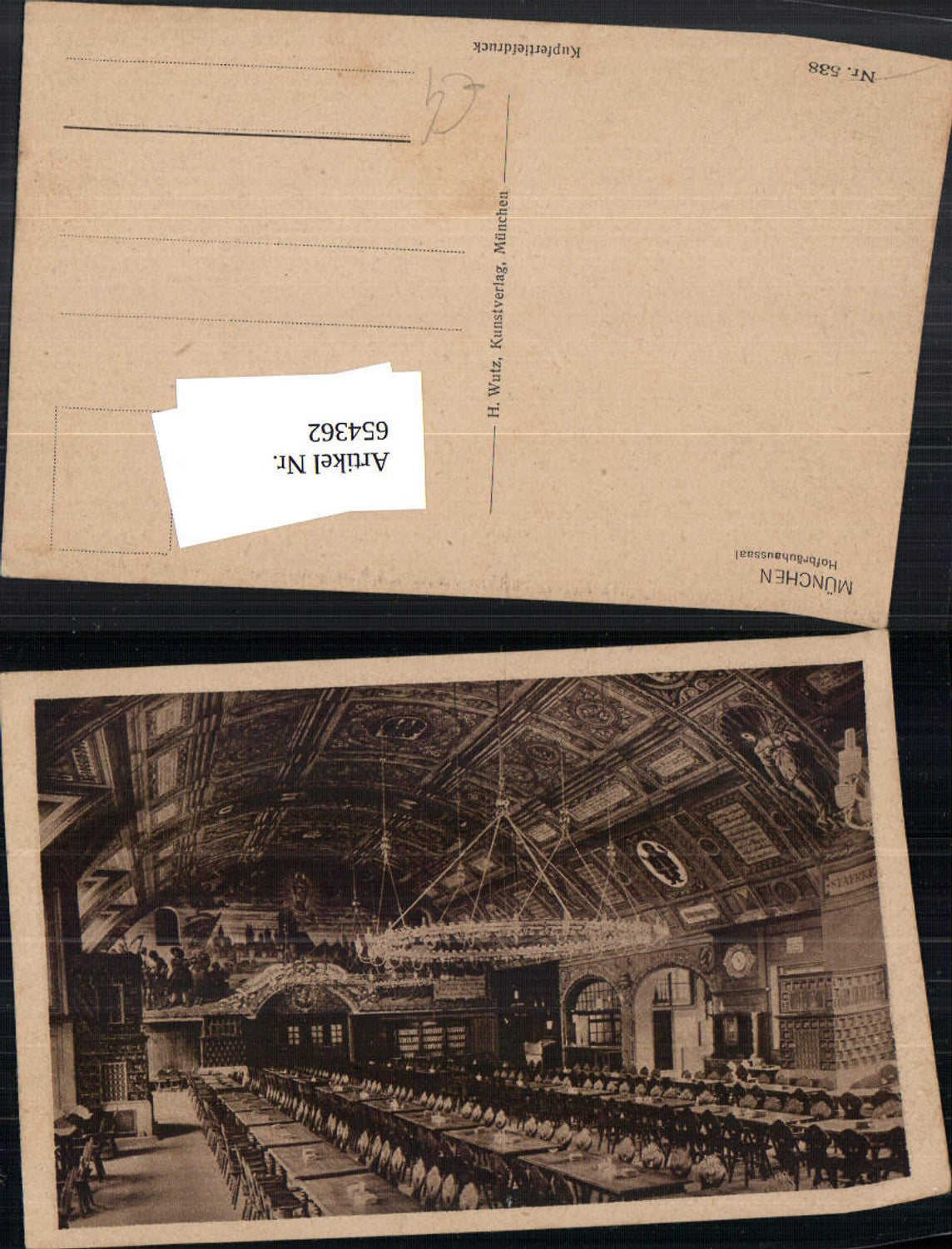 654362,München Hofbräuhaussaal Hofbräuhaus