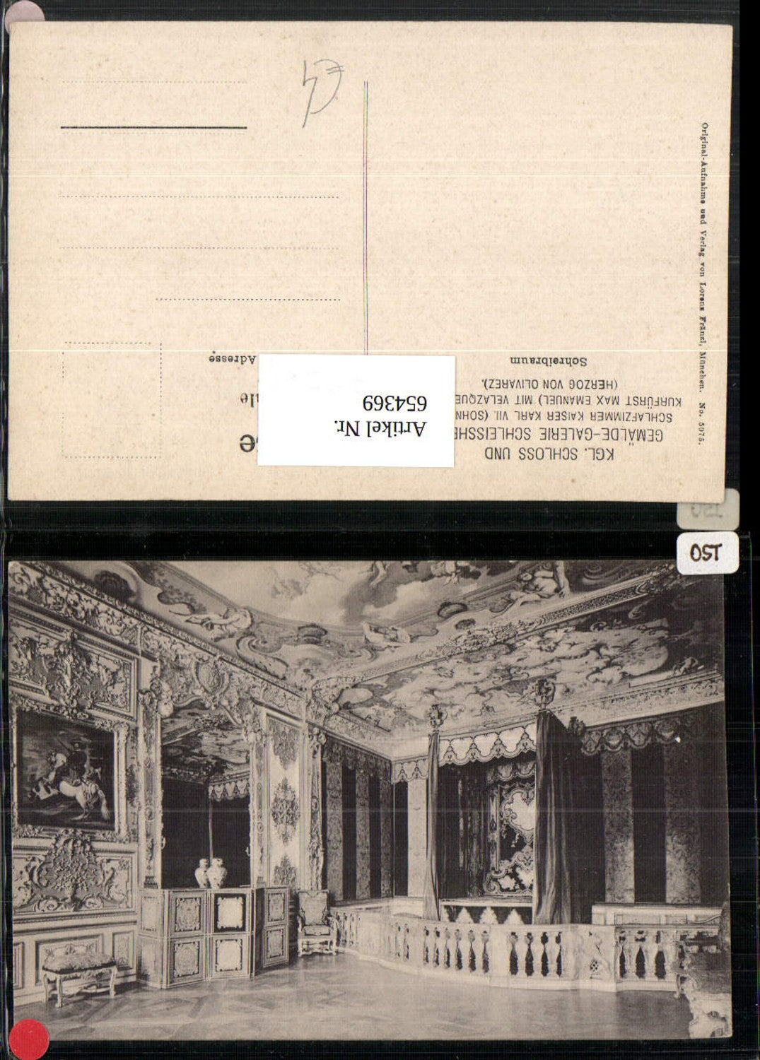 654369,Oberschleißheim Schleißheim Schloss Schreibraum