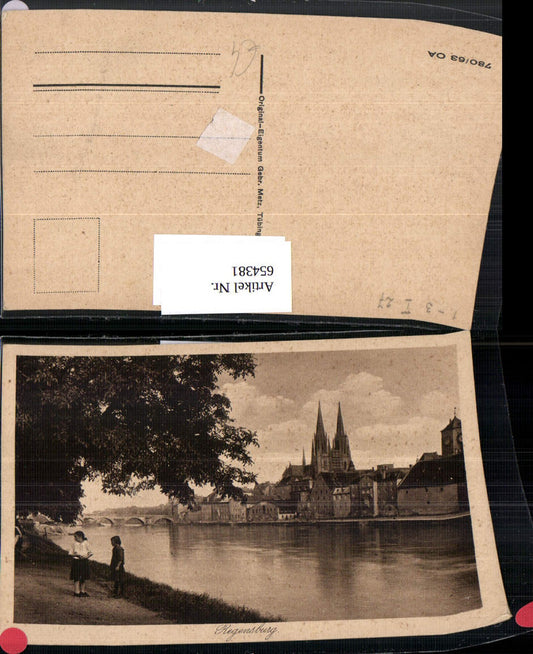 654381,Regensburg Ansicht m. Dom
