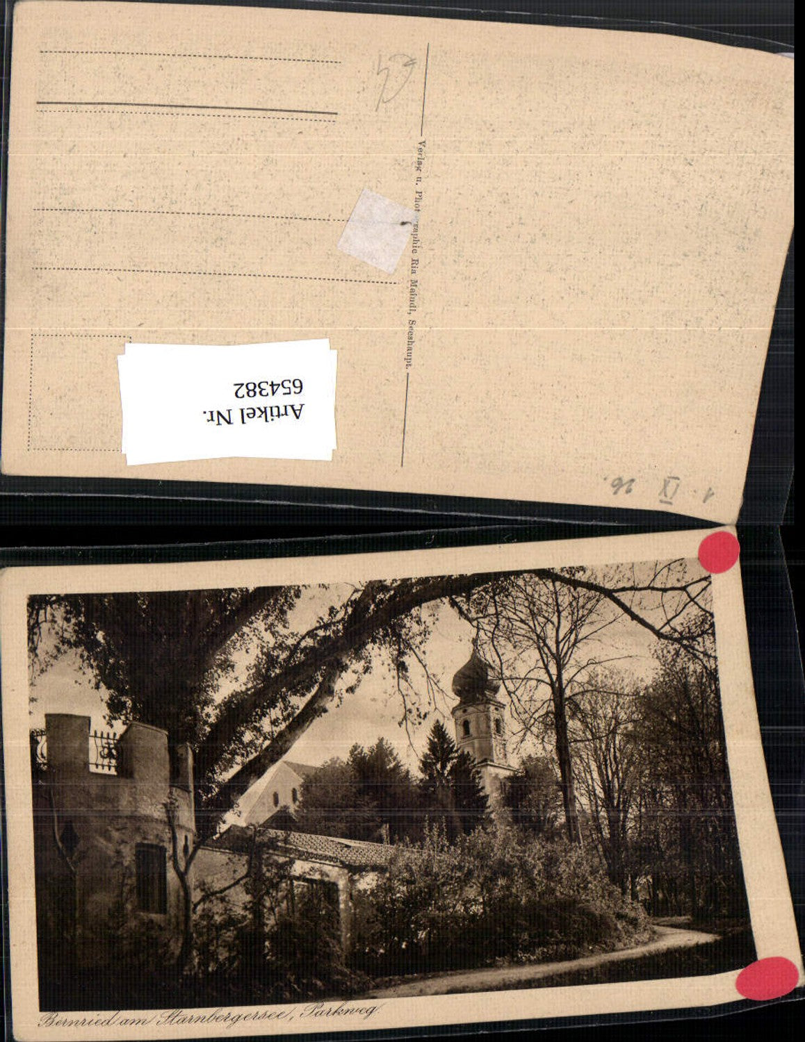 654382,Bernried a. Starnberger See Parkweg