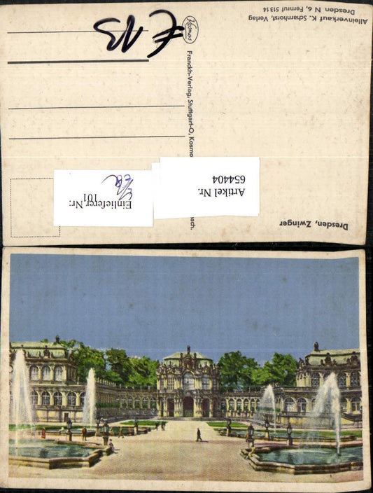654404,Dresden Zwinger Springbrunnen Brunnen