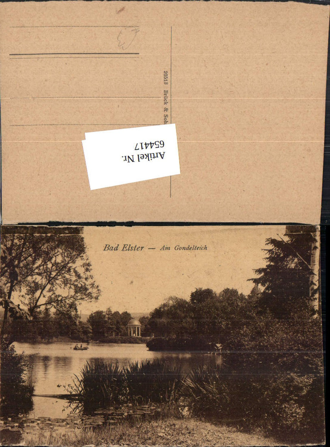 654417,Bad Elster Gondelteich Boot