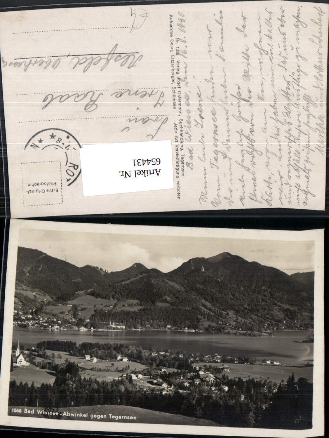 654431,Bad Wiessee Abwinkel Abwinkl geg. Tegernsee