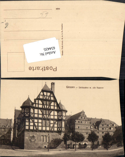 654435,Giessen Gießen Schlösschen m. alte Kaserne