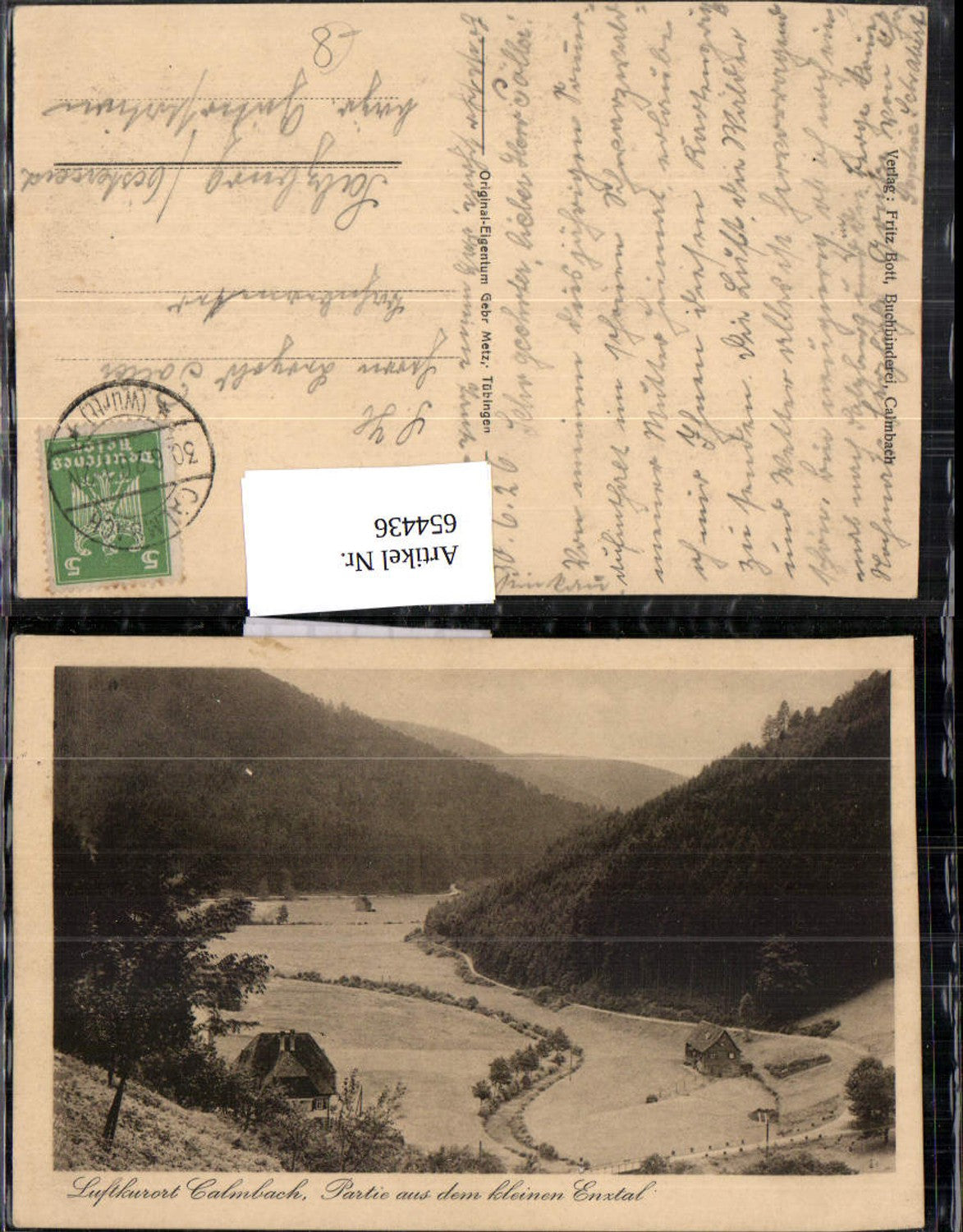 654436,Calmbach Partie a. d. kleinen Enztal Bad Wildbad
