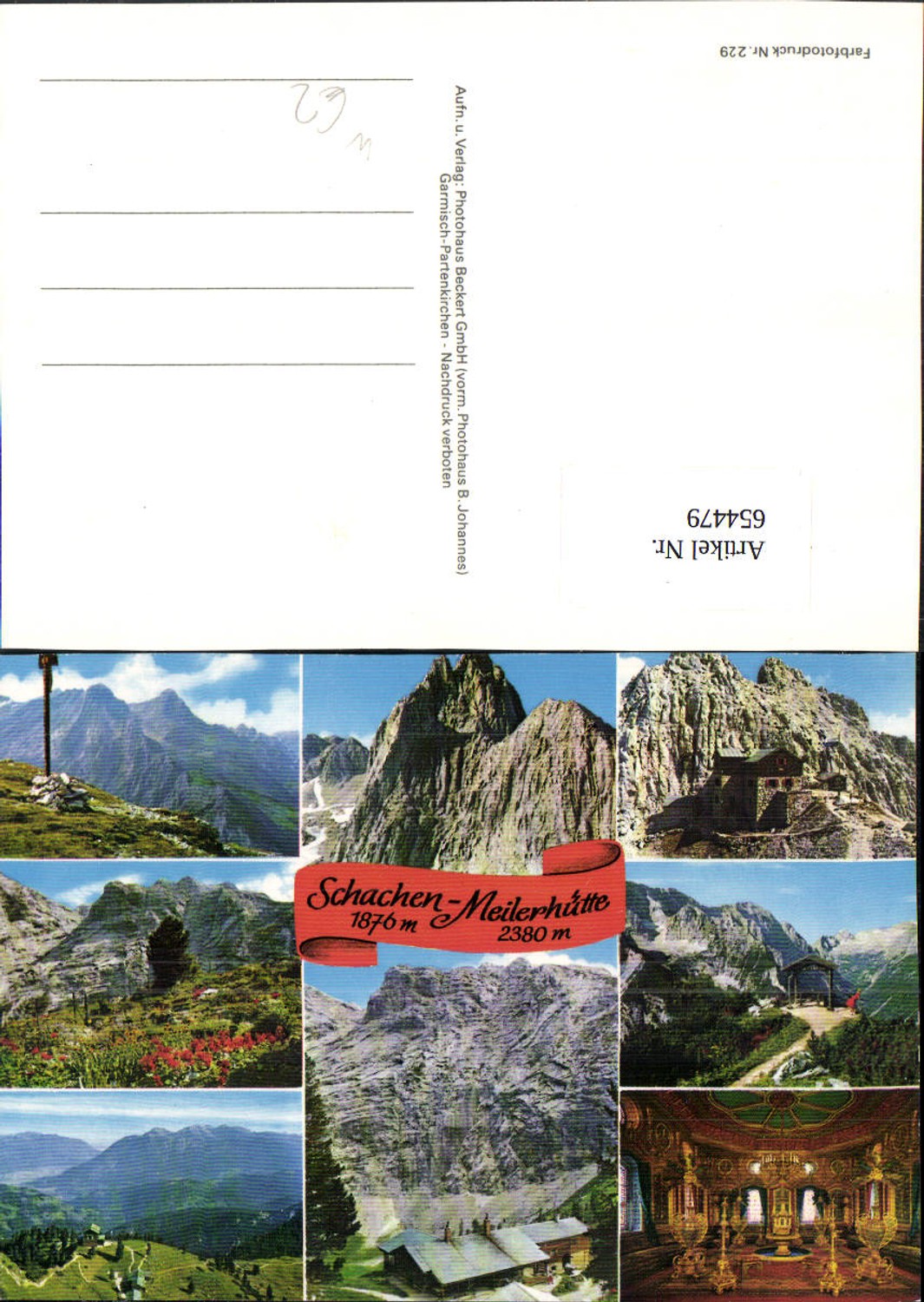 654479,Mehrbild Ak Garmisch-Partenkirchen Schachen-Meilerhütte Meilerhütte