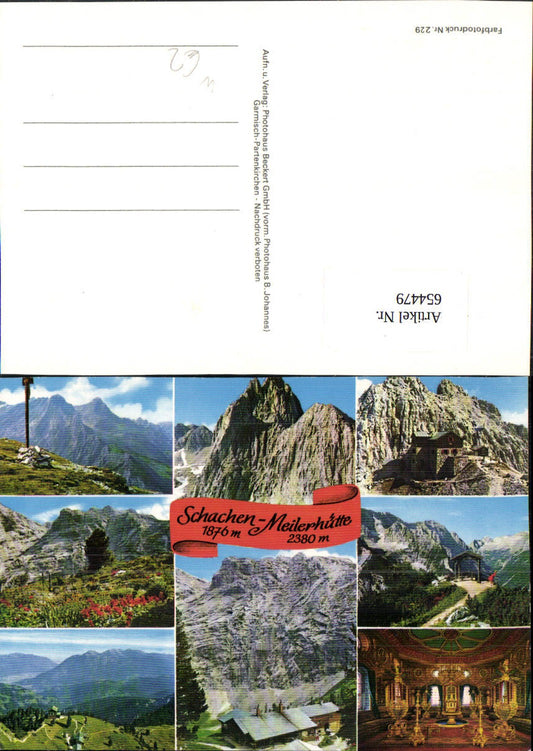 654479,Mehrbild Ak Garmisch-Partenkirchen Schachen-Meilerhütte Meilerhütte