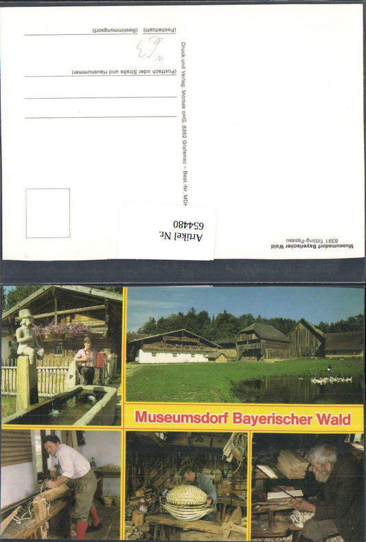 654480,Mehrbild Ak Museumsdorf Bayerischer Wald Tittling
