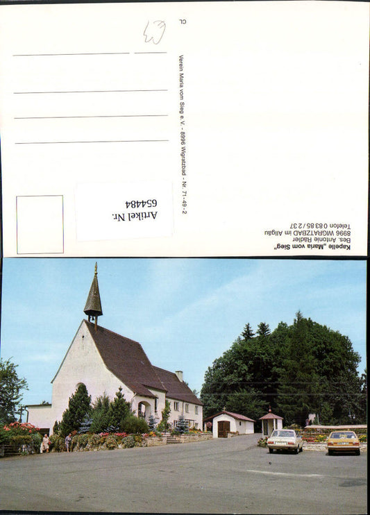 654484,Wigratzbad im Allgäu Opfenbach Kapelle Maria vom Sieg
